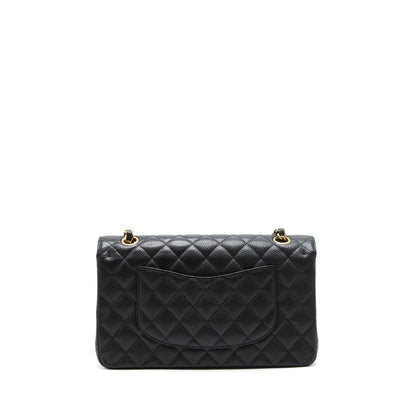 Chanel Medium Classic double flap Bag Caviar black