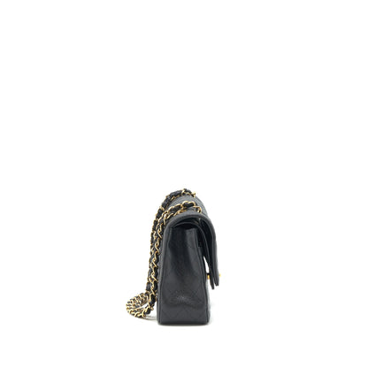 Chanel Medium Classic double flap Bag Caviar black