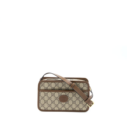 Gucci Mini Bag Interlocking G in GG Supreme Canvas