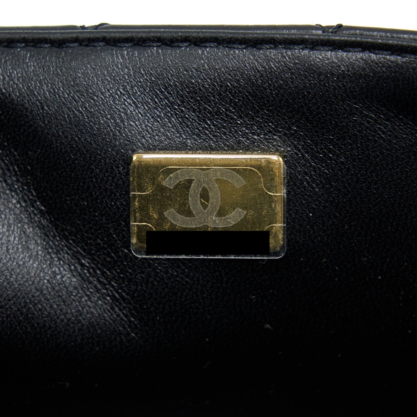 Chanel Mini 2.55 Reissue Flap Bag Aged Calfskin Black