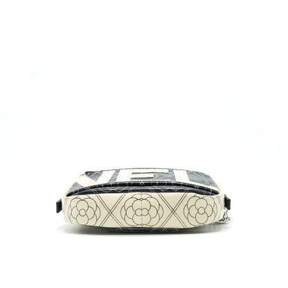CHANEL CAMELLIA PRINT SMALL CLUTCH