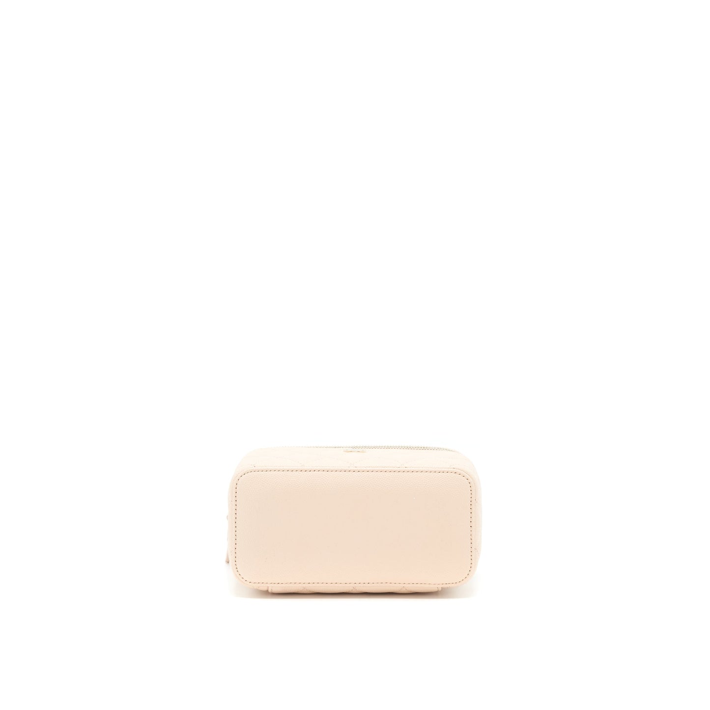 Chanel 22C Long Vanity With Chain Caviar Beige L