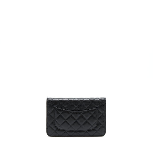 Chanel Wallet on Chain Caviar Black