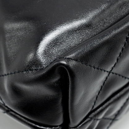 Chanel Mini 22 Bag Calfskin Black  (Microchip)