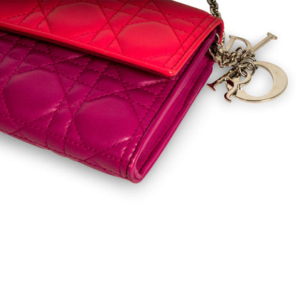 Christian Dior Tri-colour Wallet on Chain