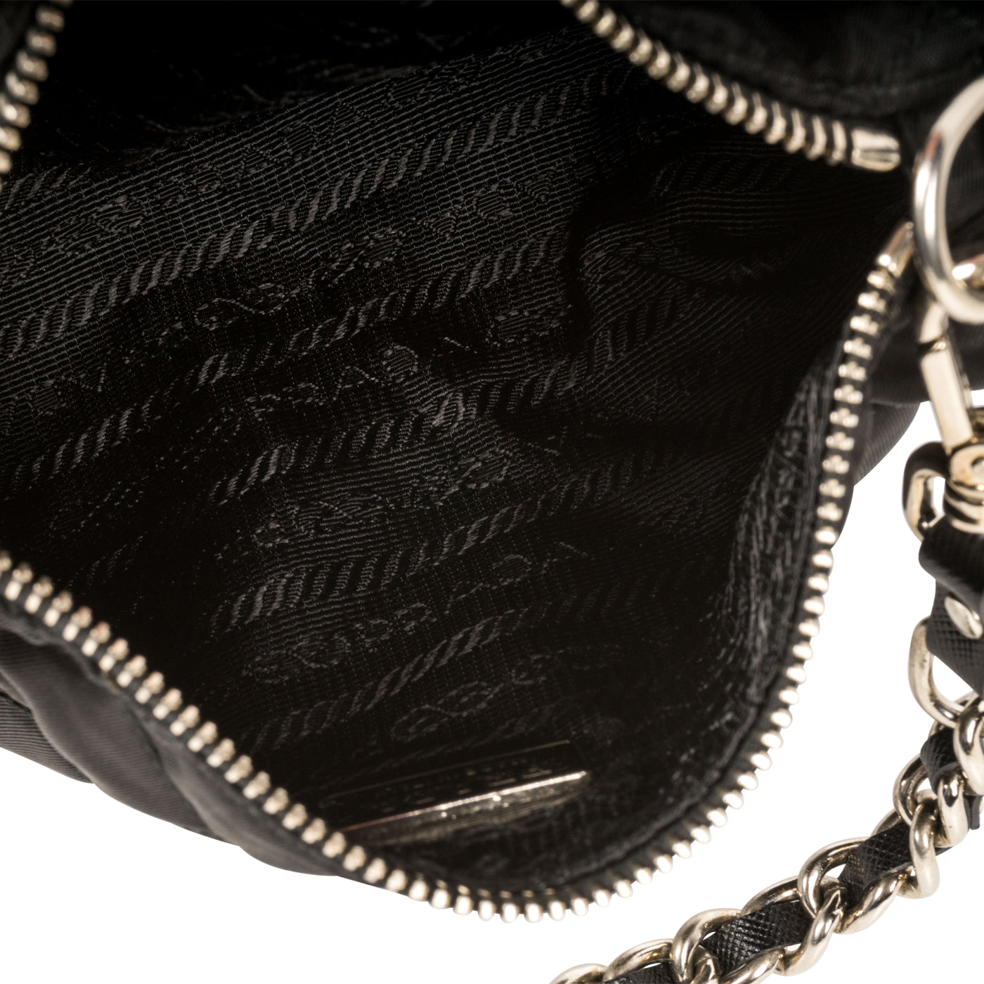 Prada Mini Nylon Duffle Bag