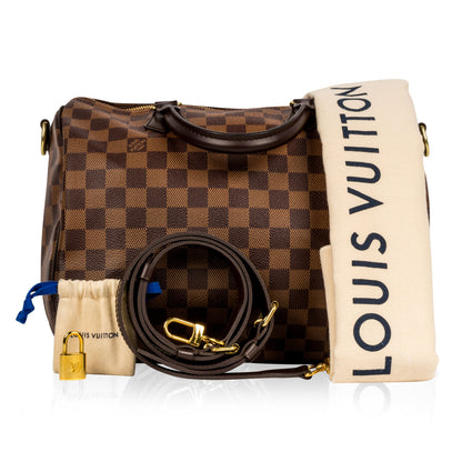 Louis Vuitton Speedy 30 Bandoulière - Damier Ebene