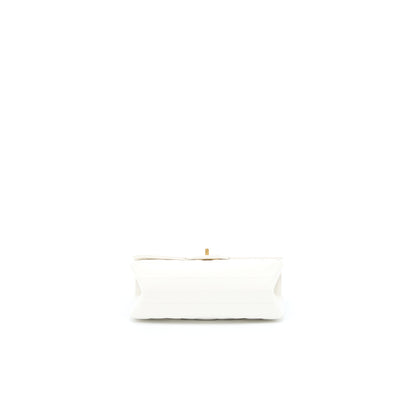 Chanel Mini 2.55 Reissue Chevron Flap Bag Aged Calfskin White Brushed  (Microchip)