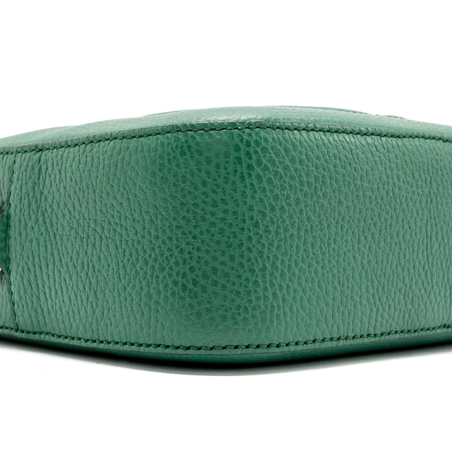 Gucci disco soho camera bag calfskin green L