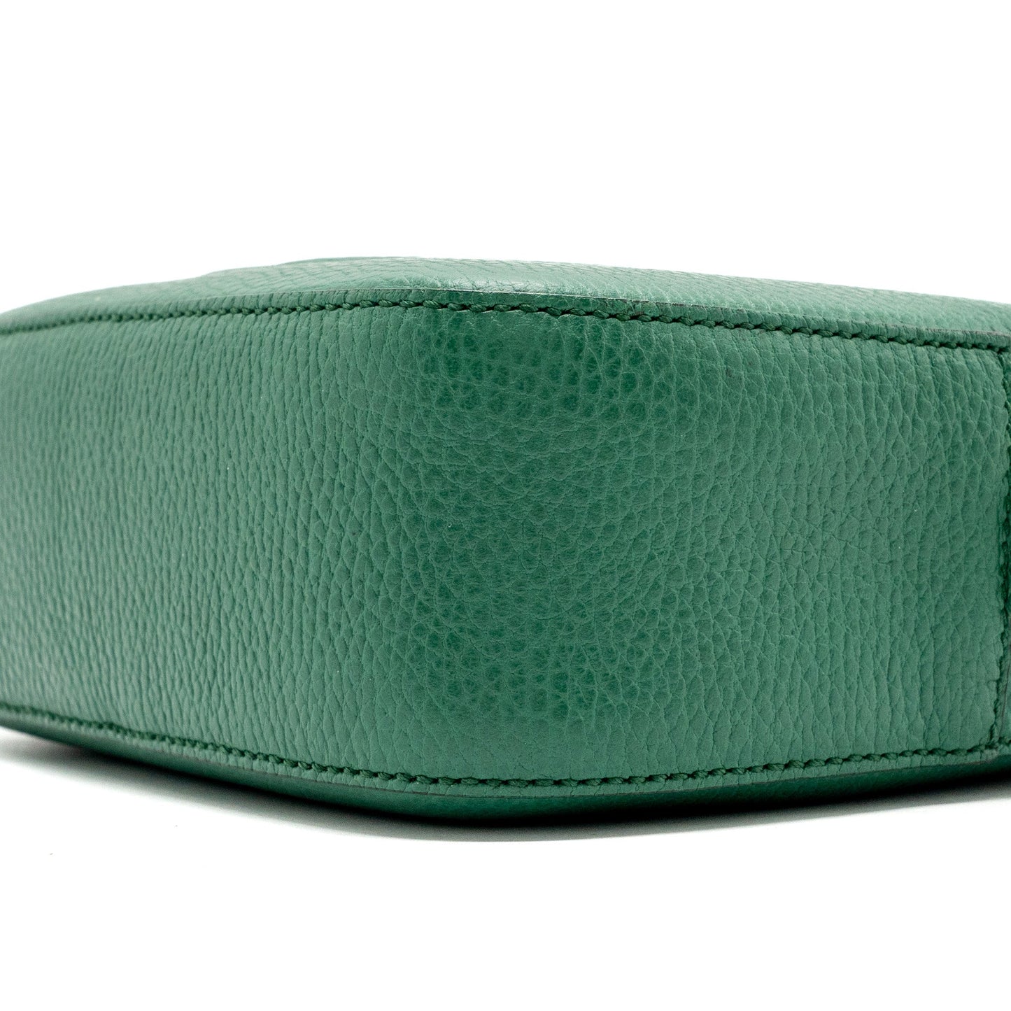 Gucci disco soho camera bag calfskin green L