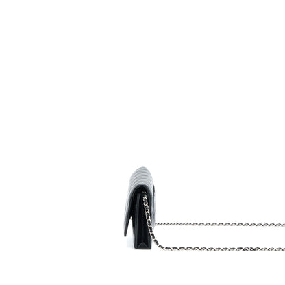 Chanel Classic Wallet on Chain Caviar Black  (Microchip)
