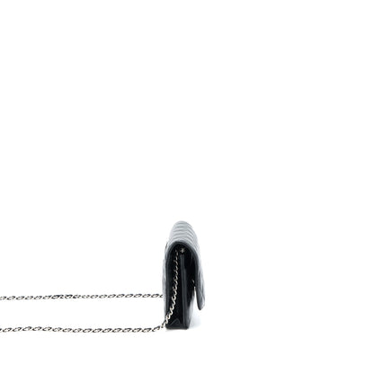 Chanel Classic Wallet on Chain Caviar Black  (Microchip)