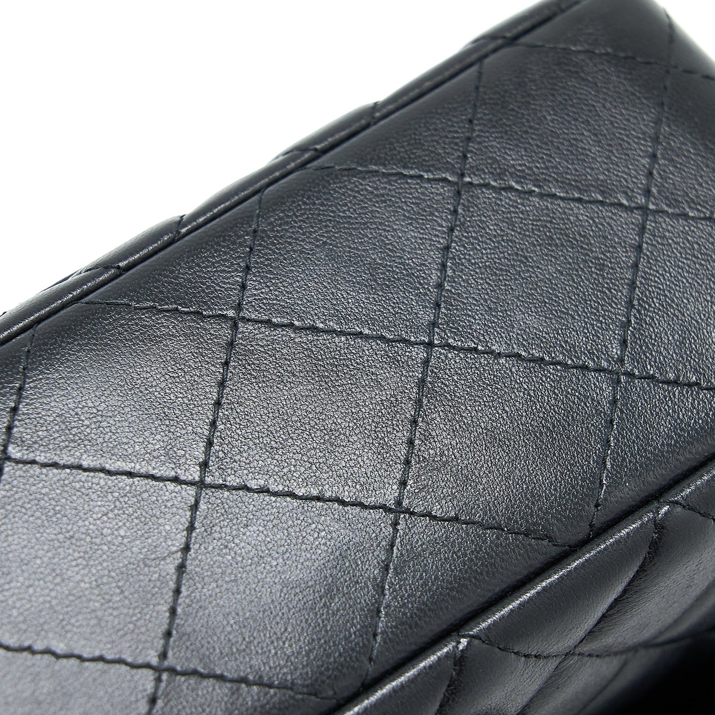 Chanel Mini Rectangular Flap Bag Lambskin Black