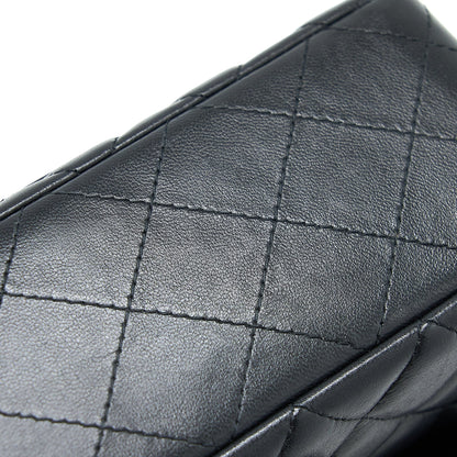 Chanel Mini Rectangular Flap Bag Lambskin Black