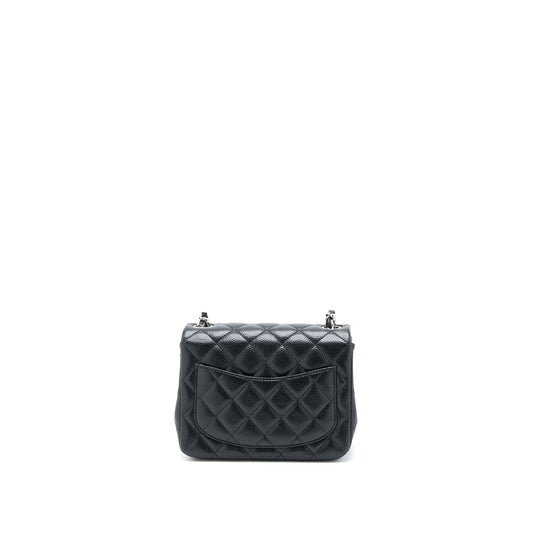 Chanel Classic Mini Square Flap Bag Caviar Black