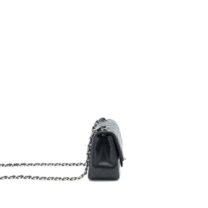 Chanel Classic Mini Square Flap Bag Caviar Black