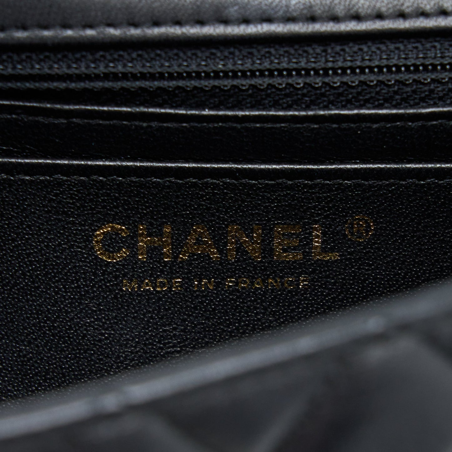 Chanel Mini Rectangular Flap Bag Lambskin Black