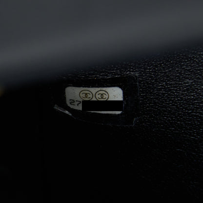 Chanel Mini Rectangular Flap Bag Lambskin Black