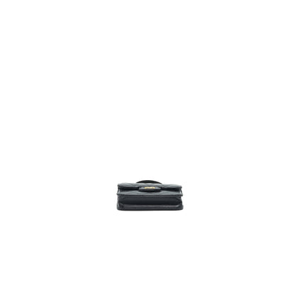 Chanel 2021 flap Coin Purse with Chain black