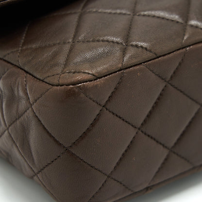 Chanel Medium Flap Bag Chocolate