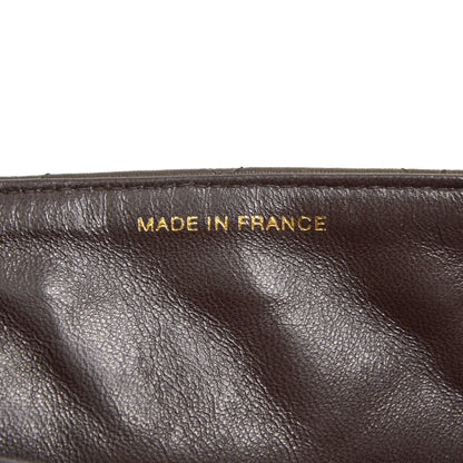 Chanel Medium Flap Bag Chocolate
