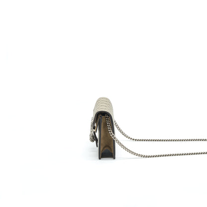 Gucci Dionysus GG Supreme super mini Bag Beige