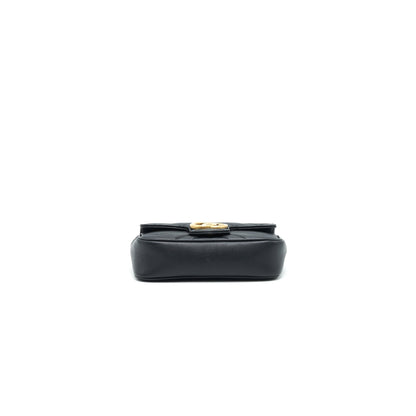 GUCCI GG MARMONT SUPER MINI BLACK