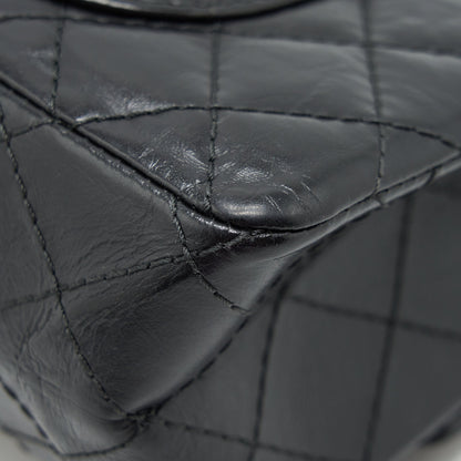 Chanel Reissue 2.55 double flap Bag Calfskin black