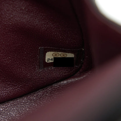 Chanel Reissue 2.55 double flap Bag Calfskin black