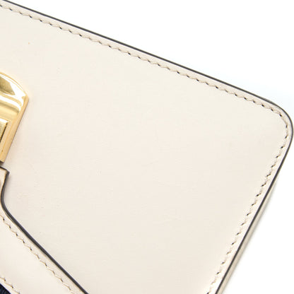Gucci Mini Top Handle Sylvie Bag Calfskin White