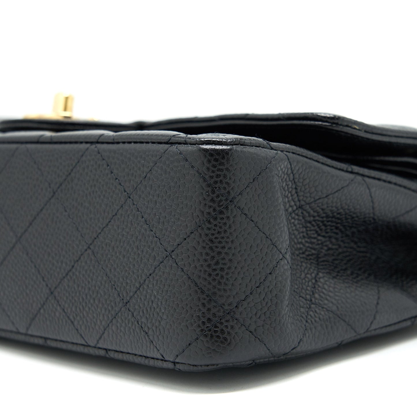 Chanel Medium Classic double flap Bag Caviar black