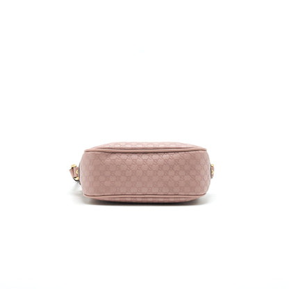 Gucci Calf Skin Leather Bamboo Camera Bag