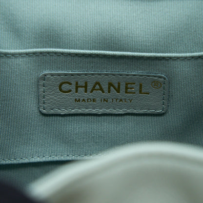 Chanel 23C Duma Mini Backpack Calfskin Light Grey L (Microchip)