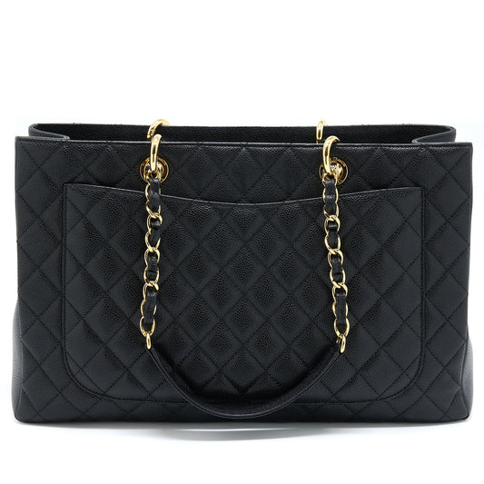 Chanel Grand Shopping Tote XL Caviar Black