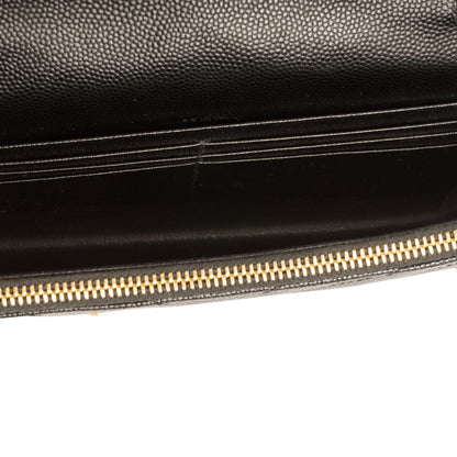 Saint Laurent Chevron Monogram Crossbody
