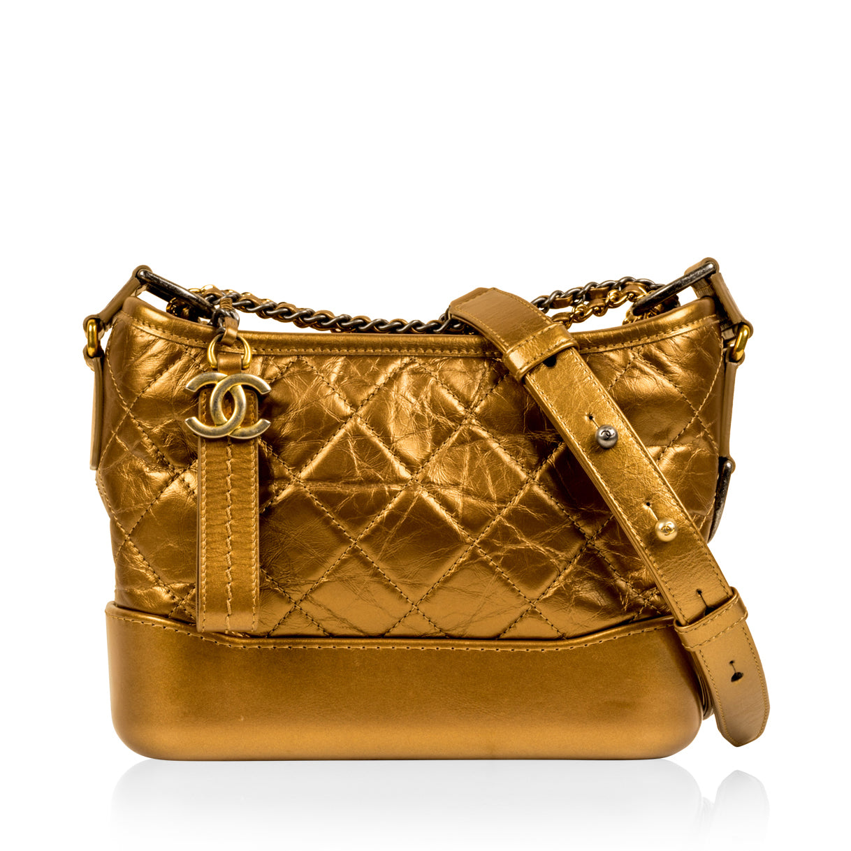 Chanel Gabrielle - Small - Bronze Calfskin