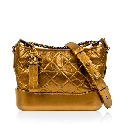 Chanel Gabrielle - Small - Bronze Calfskin