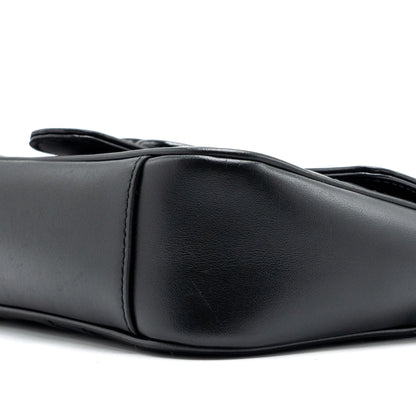 Gucci Mini Marmont calfskin black with Black Hardware