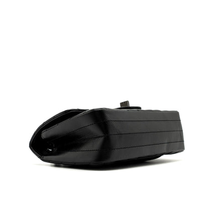 Chanel Mini 2.55 Reissue Flap Bag Chevron Calfskin So Black (Microchip)