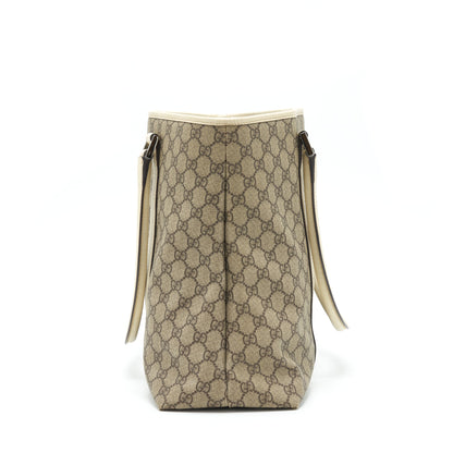 Gucci Tote Bag GG Supreme Canvas And Leather SHW