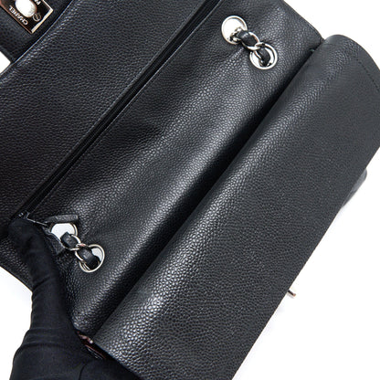 Chanel Medium Classic Flap Bag Caviar Black