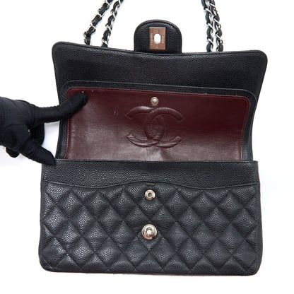 Chanel Medium Classic Flap Bag Caviar Black
