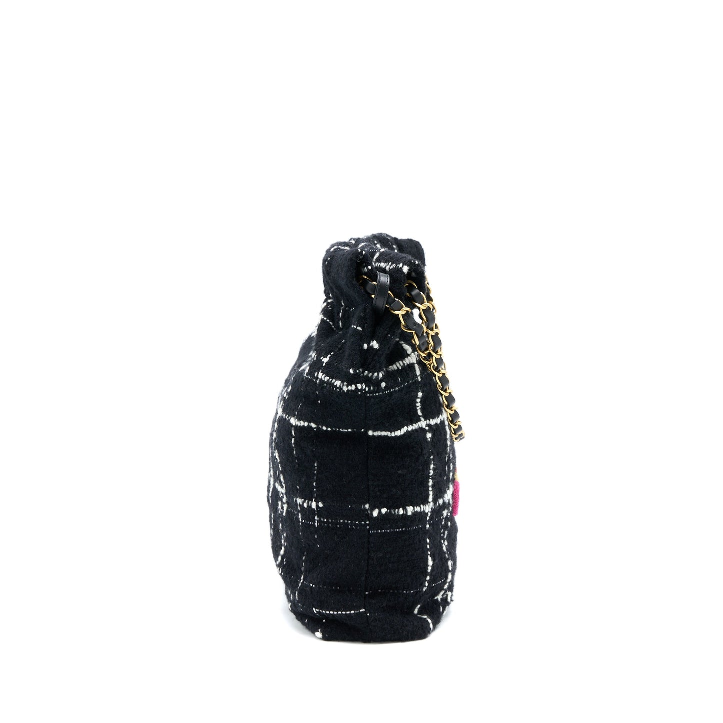 Chanel Medium 22 Bag Tweed Multicolour (Microchip)