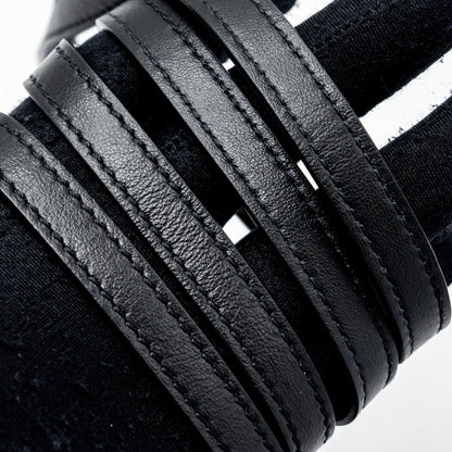 CHANEL SHOULDER BAG LAMBSKIN BLACK
