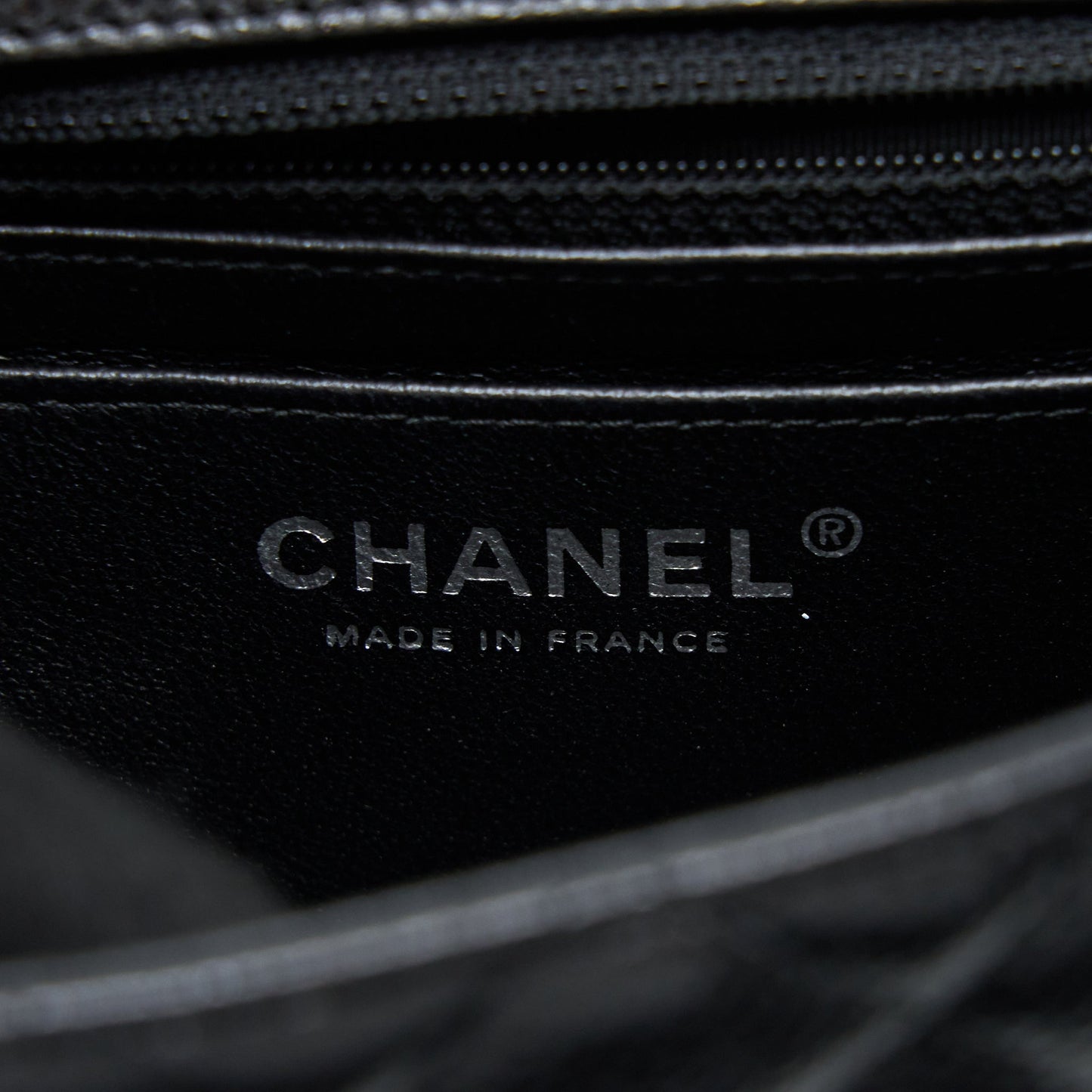Chanel Classic Mini Square Flap Bag Caviar Black