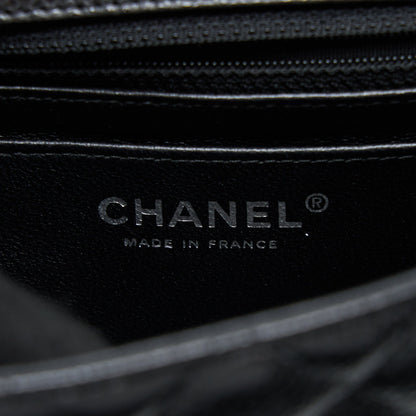 Chanel Classic Mini Square Flap Bag Caviar Black
