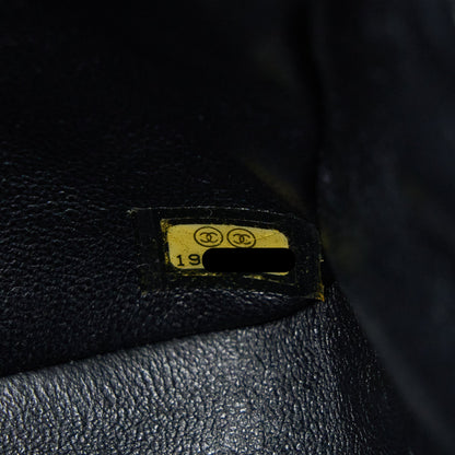 Chanel Classic Mini Square Flap Bag Caviar Black