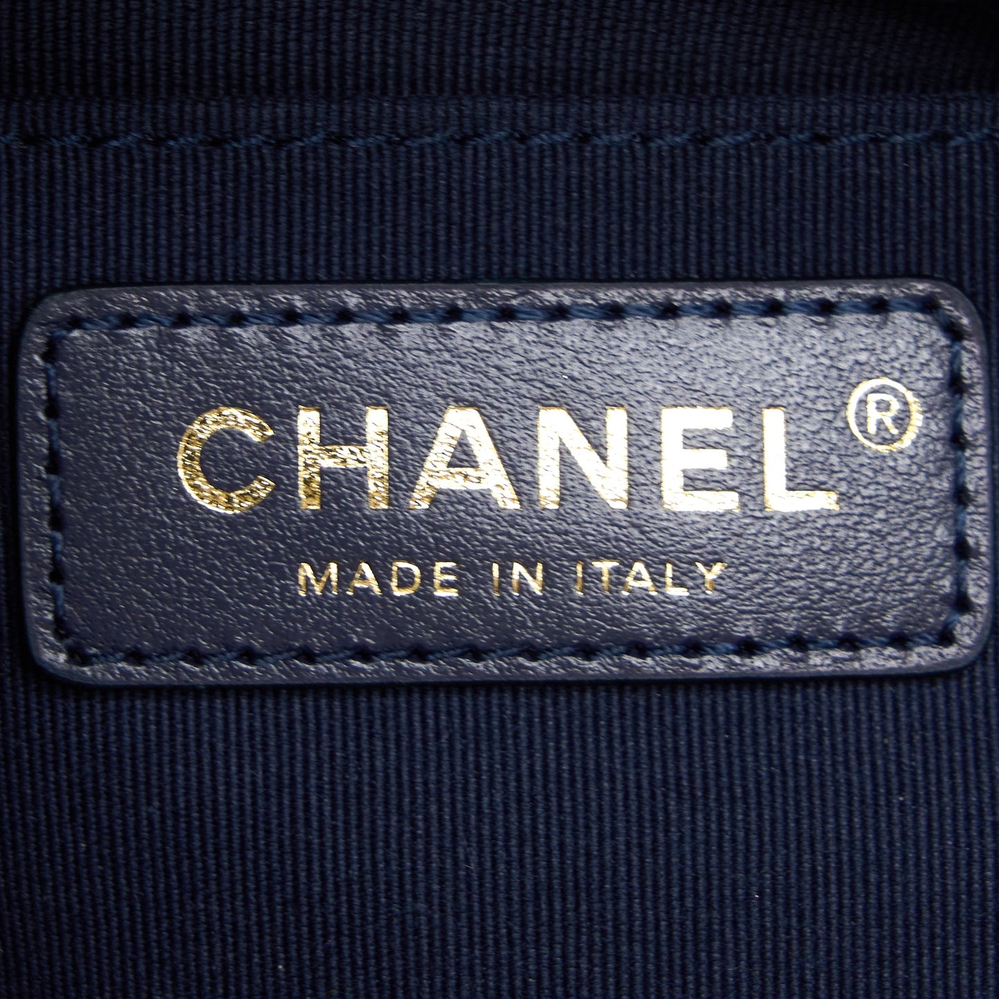 Chanel 22A Small Flap Bag Caviar Navy Brushed  (Microchip)