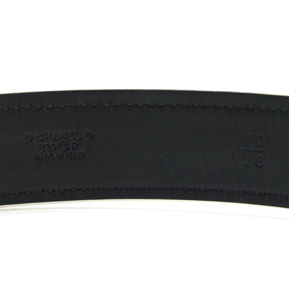 Chanel Size 70 CC logo Denim Belt