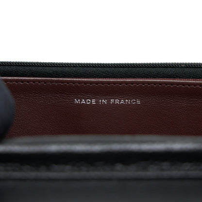 Chanel Classic Wallet on Chain Caviar Black  (Microchip)